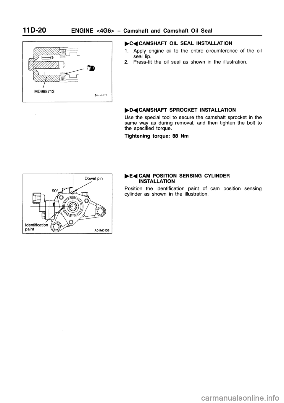 MITSUBISHI GALANT 1999 8.G Owners Guide 