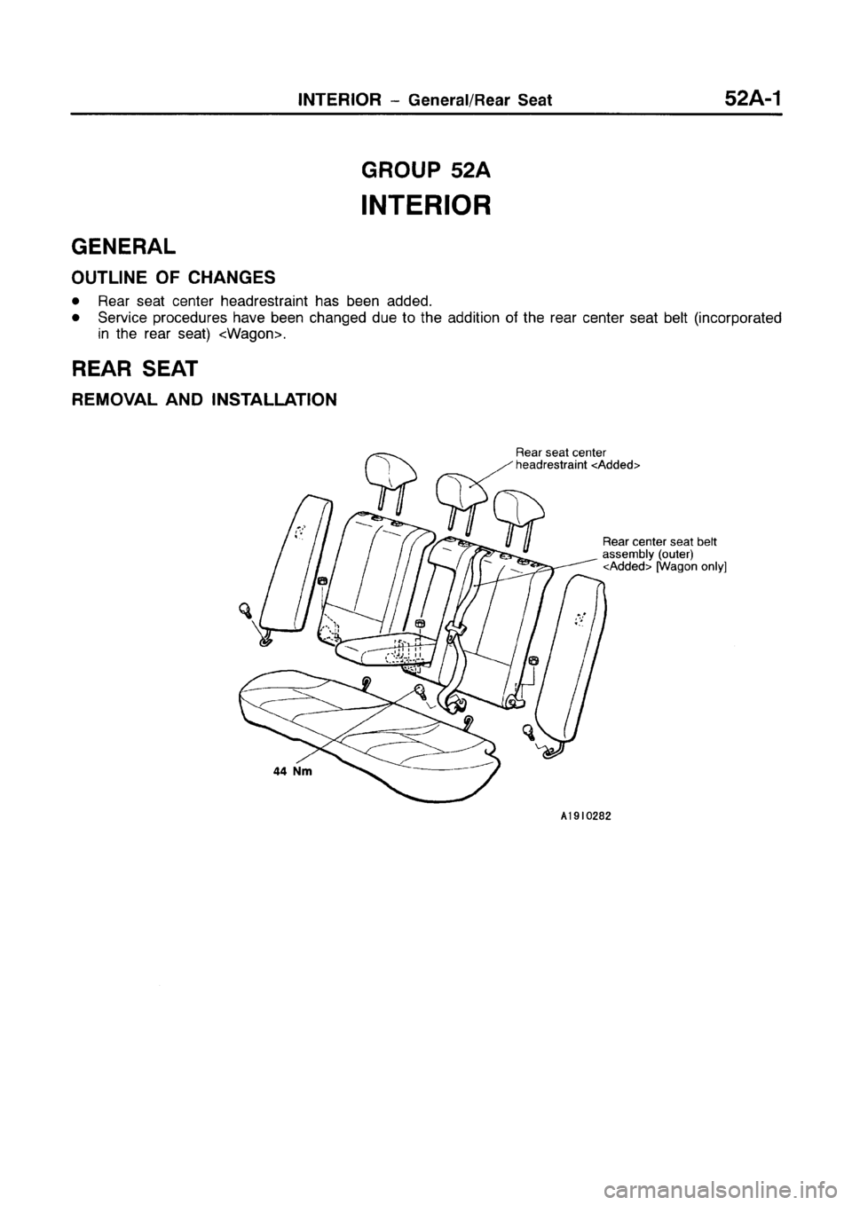 MITSUBISHI GALANT 1999 8.G Workshop Manual MITSUBISHI GALANT 1999 8.G Workshop Manual