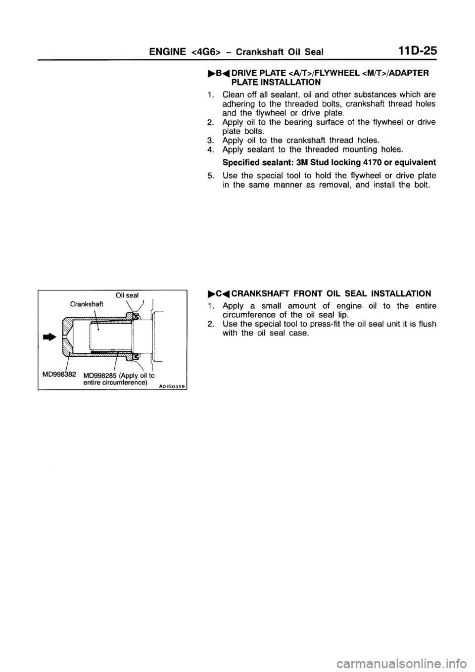 MITSUBISHI GALANT 1999 8.G Owners Guide 