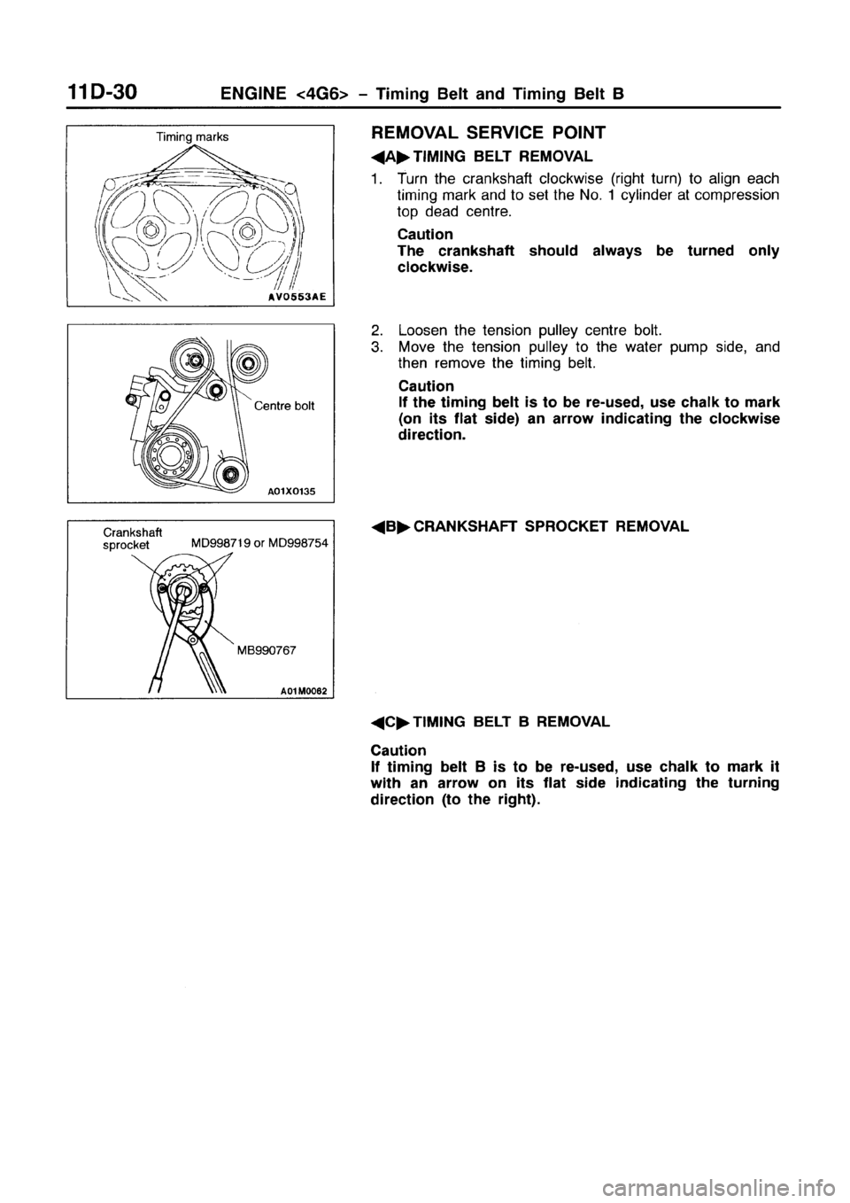 MITSUBISHI GALANT 1999 8.G Service Manual 