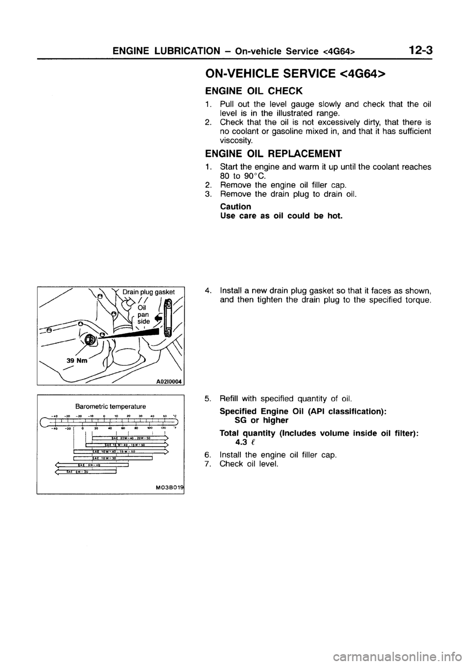 MITSUBISHI GALANT 1999 8.G Repair Manual MITSUBISHI GALANT 1999 8.G Repair Manual