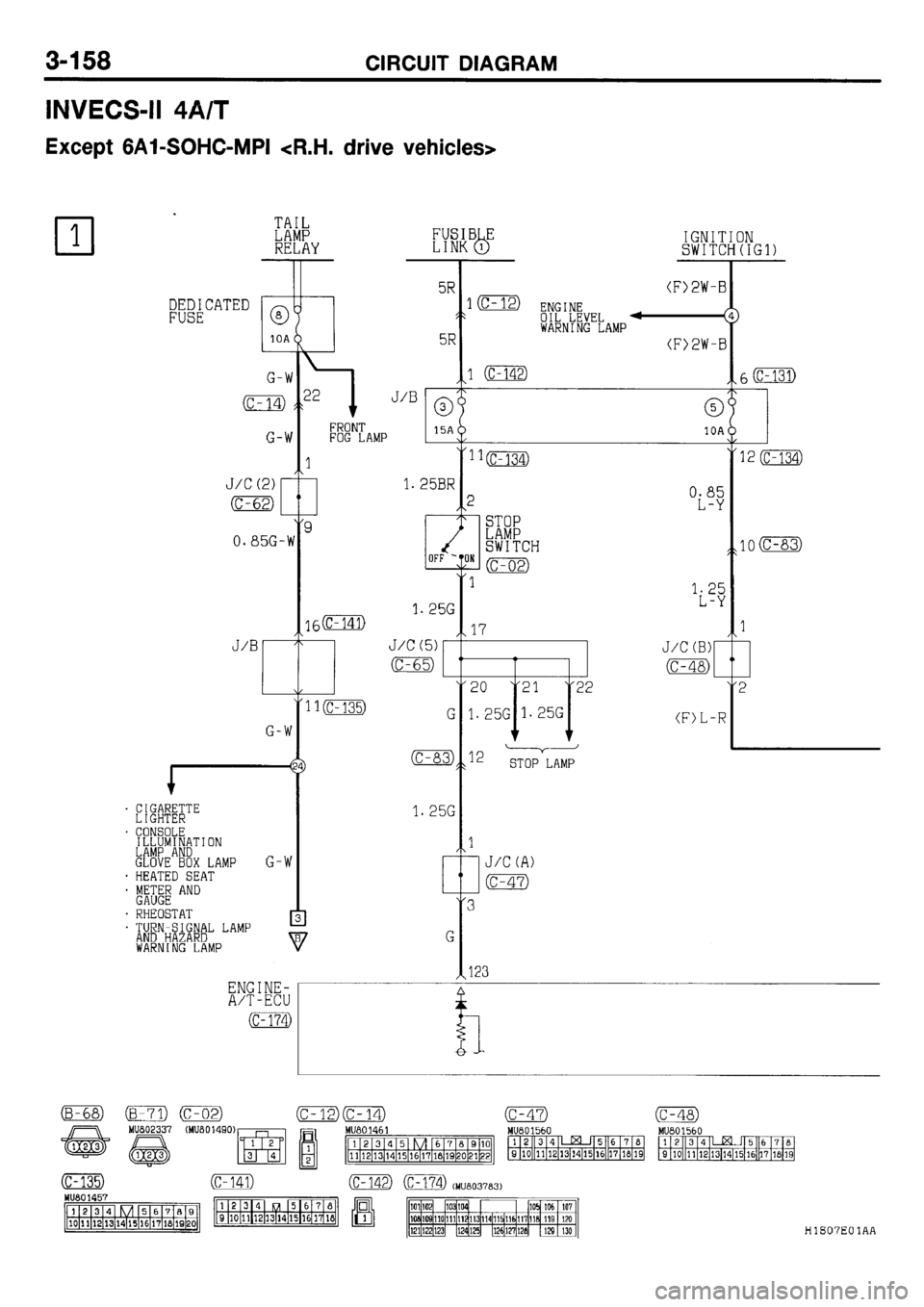 MITSUBISHI GALANT 2001 8.G Electrical Wiring Diagram Workshop Manual MITSUBISHI GALANT 2001 8.G Electrical Wiring Diagram Workshop Manual