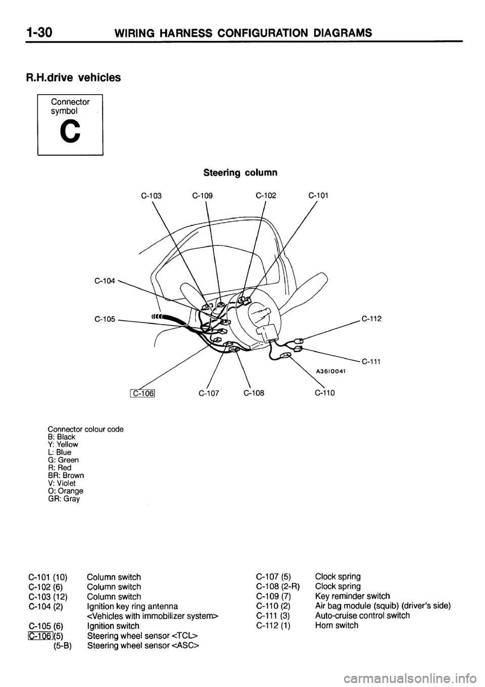 MITSUBISHI GALANT 2001 8.G Electrical Wiring Diagram Service Manual 