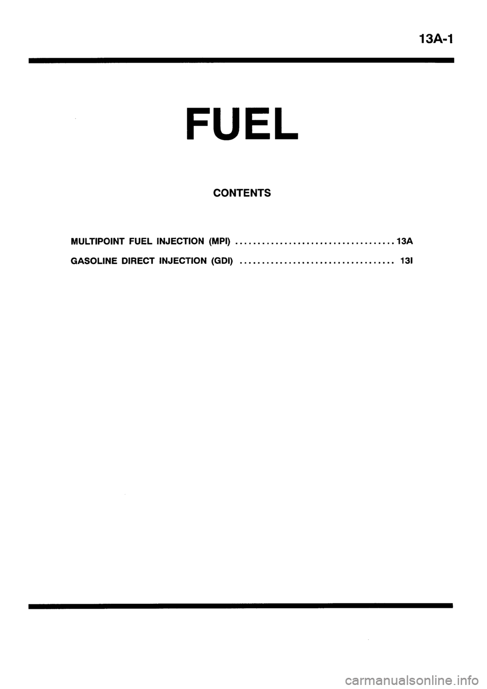 MITSUBISHI GALANT 2001 8.G User Guide MITSUBISHI GALANT 2001 8.G User Guide