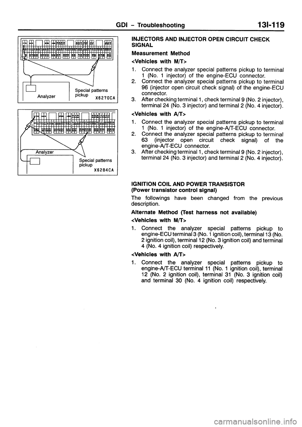 MITSUBISHI GALANT 2001 8.G Workshop Manual 