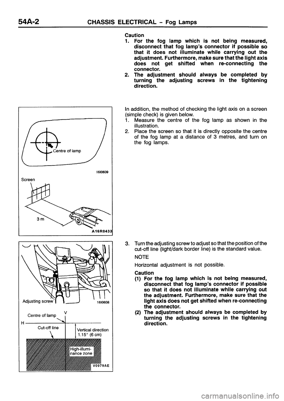 MITSUBISHI GALANT 2001 8.G Workshop Manual 