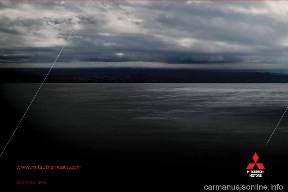 MITSUBISHI LANCER 2011 8.G Owners Handbook www.mitsubishicars.com
ACAD-P0\f900 (\b0/\b0)
CLIENT: MITSUBISHI
A GENC Y: IMGPS
DA TE: 9 .22.20\b0 INK:
4/C PROCES S
DESIGNER: C. LAMBIASE
PRO JECT : LANCER HANDBOOK
Quick Tips & Fun Facts
Ow MITSUBISHI LANCER 2011 8.G Owners Handbook www.mitsubishicars.com
ACAD-P0\f900 (\b0/\b0)
CLIENT: MITSUBISHI
A GENC Y: IMGPS
DA TE: 9 .22.20\b0 INK:
4/C PROCES S
DESIGNER: C. LAMBIASE
PRO JECT : LANCER HANDBOOK
Quick Tips & Fun Facts
Ow
