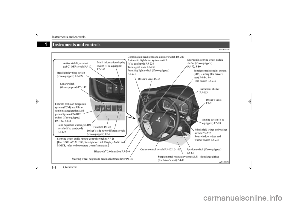 MITSUBISHI OUTLANDER 2017 3.G Owners Manual (521 Pages)