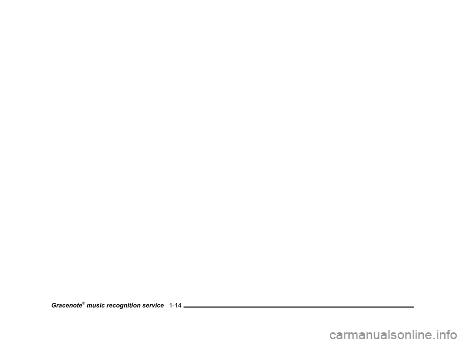 MITSUBISHI OUTLANDER SPORT 2013 3.G MMCS Manual Gracenote® music recognition service   1-14
��\b	\b
\f	\

� 

\b�� \b	
\b \f
 