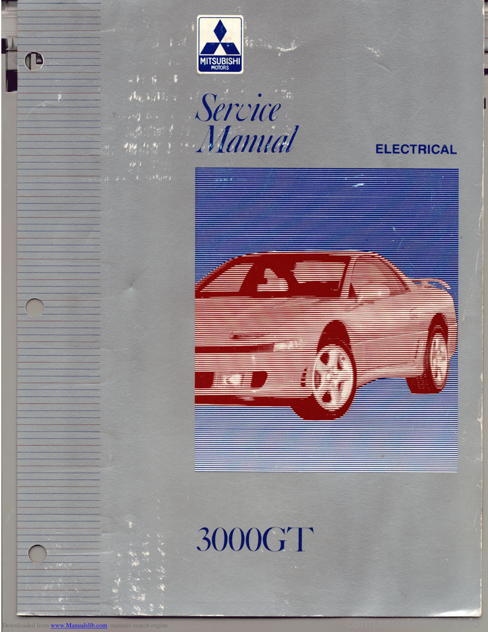 MITSUBISHI 3000GT 1994 2.G Workshop Manual 