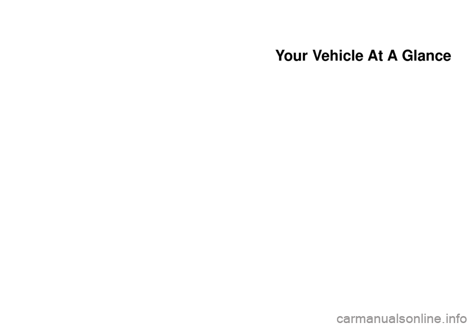 KIA Sephia 2001 1.G Owners Manual Your Vehicle At A Glance
KIA Sephia 2001 1.G Owners Manual Your Vehicle At A Glance