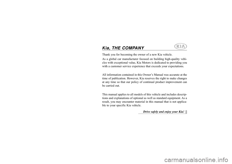 KIA Sorento 2016 3.G Owners Manual 
