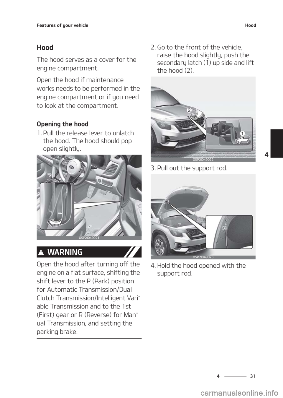 KIA SELTOS 2020  Owners Manual ��
�
�
��F�B�U�V�S�F�T��P�G��Z�P�V�S��W�F�I�J�D�M�F�)�P�P�E
�)�P�P�E
�5�I�F��I�P�P�E��T�F�S�W�F�T��B�T��B��D�P�W�F�S��G�P�S��U�I�F�
�F�O�H�J�O�F��D�P�N�Q�B�S�U�N�F�O�U�
�0�Q�F�O��U�
