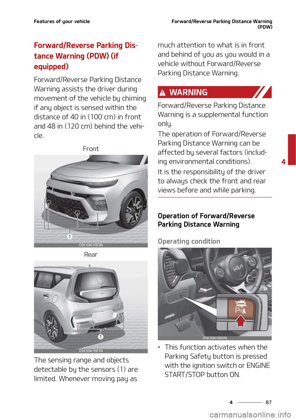 KIA SOUL 2022  Owners Manual ��
�
�
��F�B�U�V�S�F�T��P�G��Z�P�V�S��W�F�I�J�D�M�F��P�S�X�B�S�E��3�F�W�F�S�T�F��1�B�S�L�J�O�H��%�J�T�U�B�O�D�F��8�B�S�O�J�O�H�	�1�%�8�

��P�S�X�B�S�E��3�F�W�F�S�T�F��1�B�S�L�J�O�H��%
