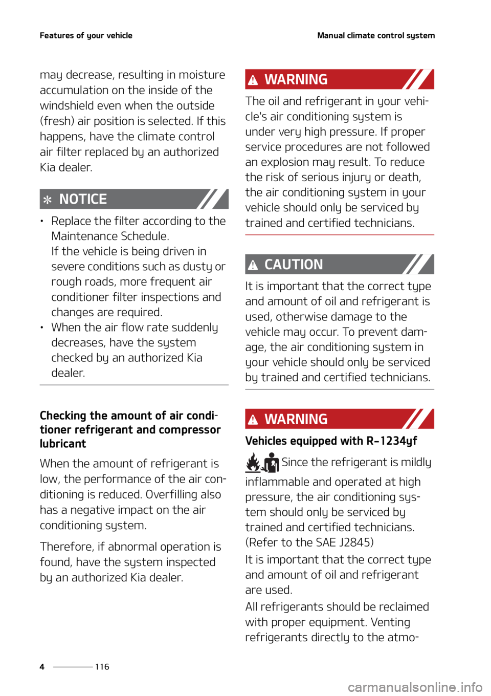 KIA SOUL 2022  Owners Manual ��F�B�U�V�S�F�T��P�G��Z�P�V�S��W�F�I�J�D�M�F
���
�
�.�B�O�V�B�M��D�M�J�N�B�U�F��D�P�O�U�S�P�M��T�Z�T�U�F�N
�N�B�Z��E�F�D�S�F�B�T�F�
��S�F�T�V�M�U�J�O�H��J�O��N�P�J�T�U�V�S�F�
�B�D�D�V�