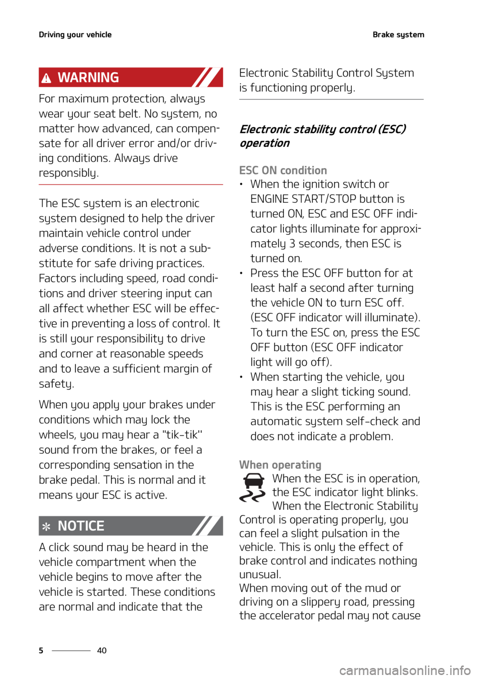 KIA SOUL 2022  Owners Manual �%�S�J�W�J�O�H��Z�P�V�S��W�F�I�J�D�M�F
��
�
�#�S�B�L�F��T�Z�T�U�F�N
�8�" �3 �/ �* �/ �(
��P�S��N�B�Y�J�N�V�N��Q�S�P�U�F�D�U�J�P�O�
��B�M�X�B�Z�T�
�X�F�B�S��Z�P�V�S��T�F�B�U��C�F�M�U���