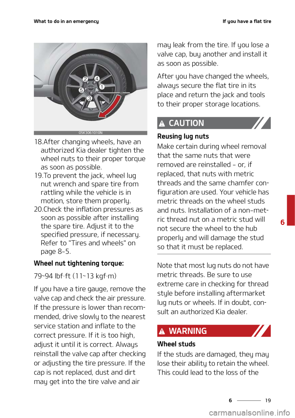 KIA SOUL 2022  Owners Manual ��
�
�
�8�I�B�U��U�P��E�P��J�O��B�O��F�N�F�S�H�F�O�D�Z�*�G��Z�P�V��I�B�W�F��B��G�M�B�U��U�J�S�F
����"�G�U�F�S��D�I�B�O�H�J�O�H��X�I�F�F�M�T�
��I�B�W�F��B�O��B�V�U�I�P�S�J�[�F�E�