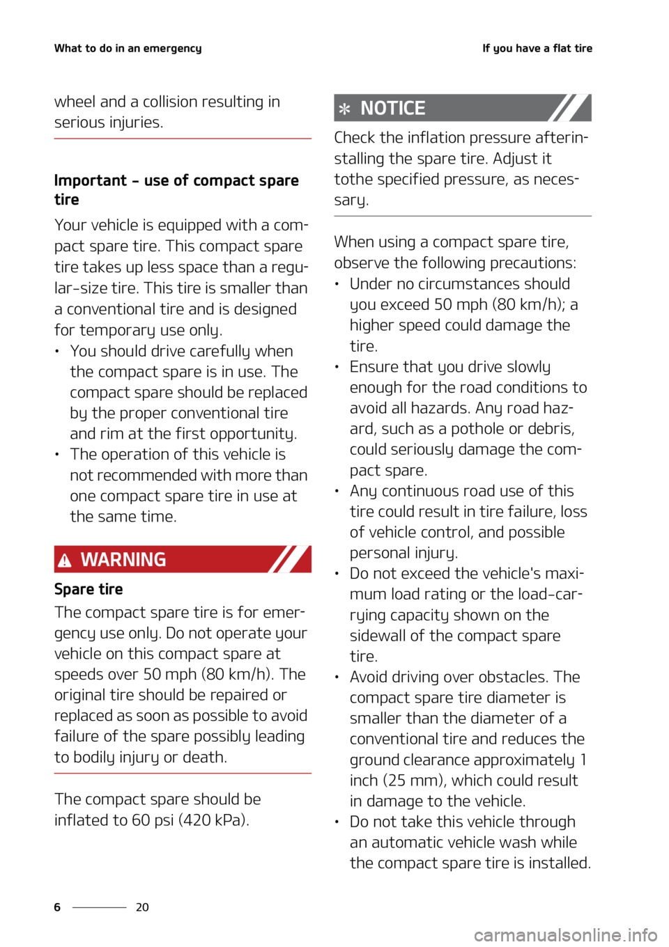 KIA SOUL 2022  Owners Manual �8�I�B�U��U�P��E�P��J�O��B�O��F�N�F�S�H�F�O�D�Z
��
�
�*�G��Z�P�V��I�B�W�F��B��G�M�B�U��U�J�S�F
�X�I�F�F�M��B�O�E��B��D�P�M�M�J�T�J�P�O��S�F�T�V�M�U�J�O�H��J�O�
�T�F�S�J�P�V�T��J�O�