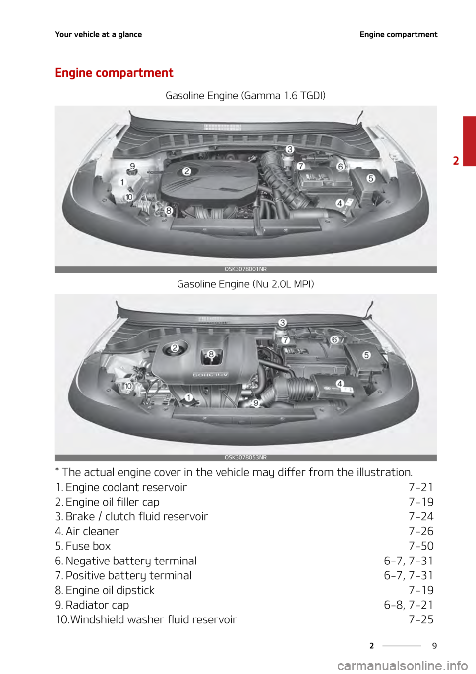 KIA SOUL 2020 Owners Manual �
�
�
�:�P�V�S��W�F�I�J�D�M�F��B�U��B��H�M�B�O�D�F�&�O�H�J�O�F��D�P�N�Q�B�S�U�N�F�O�U�
�&�O�H�J�O�F��D�P�N�Q�B�S�U�N�F�O�U
�(�B�T�P�M�J�O�F��&�O�H�J�O�F��	�(�B�N�N�B������5�(�%�*�
�(�