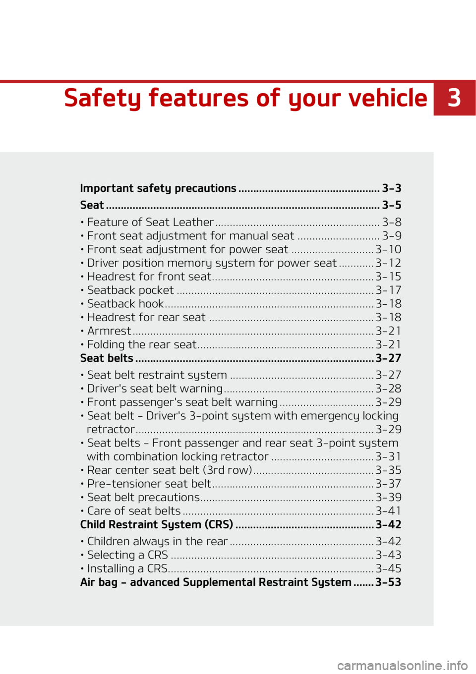 KIA TELLURIDE 2020 Owners Manual � �4�B�G�F�U�Z��G�F�B�U�V�S�F�T��P�G��Z�P�V�S��W�F�I�J�D�M�F
�4�B�G�F�U�Z��G�F�B�U�V�S�F�T��P�G��Z�P�V�S��W�F�I�J�D�M�F�*�N�Q�P�S�U�B�O�U��T�B�G�F�U�Z��Q�S�F�D�B�V�U�J�P�O�T ��������