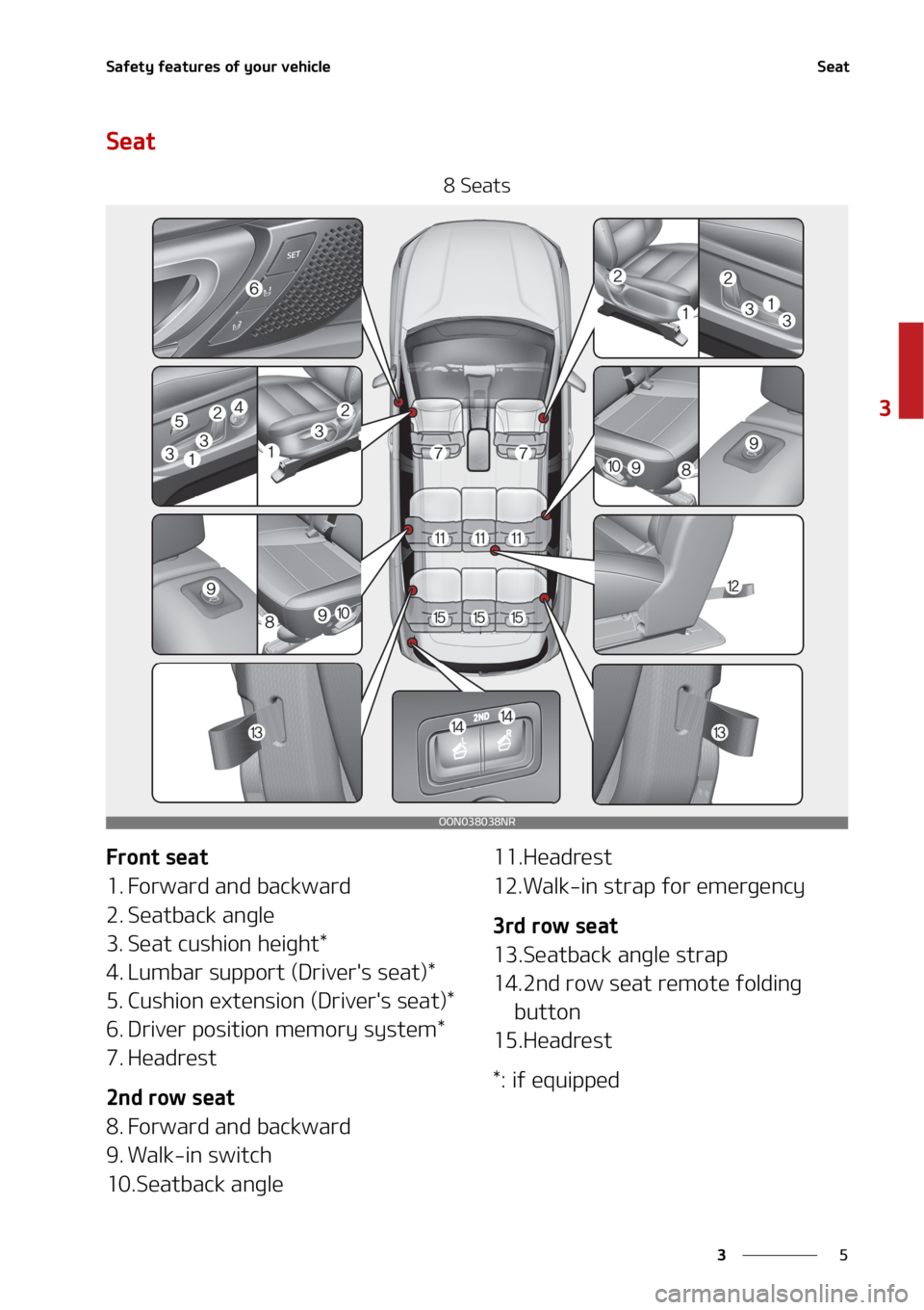 KIA TELLURIDE 2020 Owners Manual �
�
�
�4�B�G�F�U�Z��G�F�B�U�V�S�F�T��P�G��Z�P�V�S��W�F�I�J�D�M�F�4�F�B�U
�4�F�B�U
���4�F�B�U�T
��S�P�O�U��T�F�B�U
�� ��P�S�X�B�S�E��B�O�E��C�B�D�L�X�B�S�E
�� �4�F�B�U�C�B�D�L��B�O�H