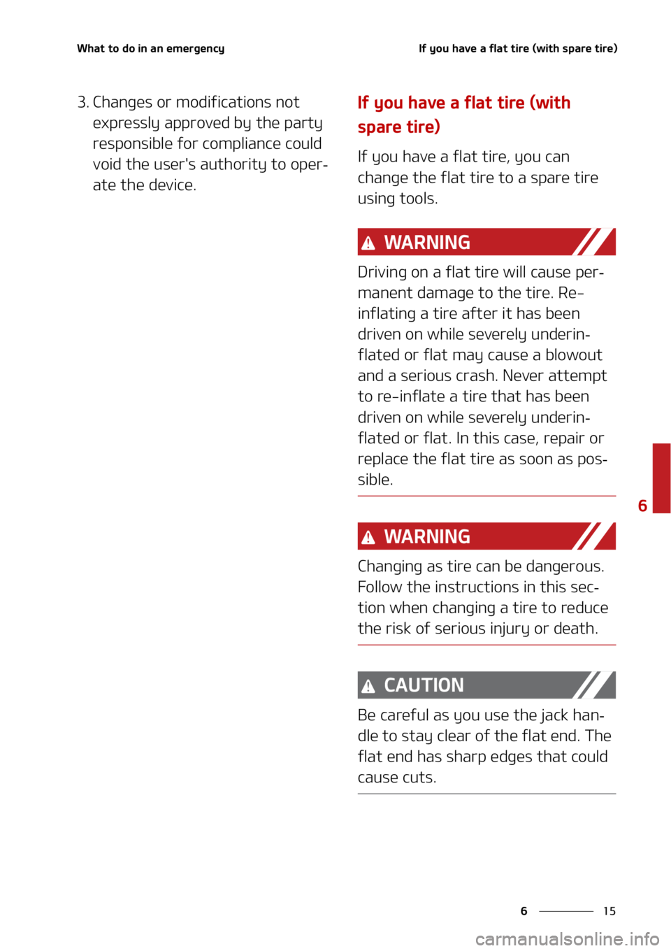 KIA TELLURIDE 2020  Owners Manual ��
�
�
�8�I�B�U��U�P��E�P��J�O��B�O��F�N�F�S�H�F�O�D�Z�*�G��Z�P�V��I�B�W�F��B��G�M�B�U��U�J�S�F��	�X�J�U�I��T�Q�B�S�F��U�J�S�F�

�� �$�I�B�O�H�F�T��P�S��N�P�E�J�G�J�D�B�U�J�P�O�T�
