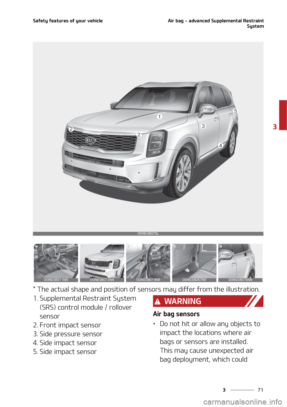 KIA TELLURIDE 2020  Owners Manual ��
�
�
�4�B�G�F�U�Z��G�F�B�U�V�S�F�T��P�G��Z�P�V�S��W�F�I�J�D�M�F�"�J�S��C�B�H����B�E�W�B�O�D�F�E��4�V�Q�Q�M�F�N�F�O�U�B�M��3�F�T�U�S�B�J�O�U
�4�Z�T�U�F�N
���5�I�F��B�D�U�V�B�M��T�I�