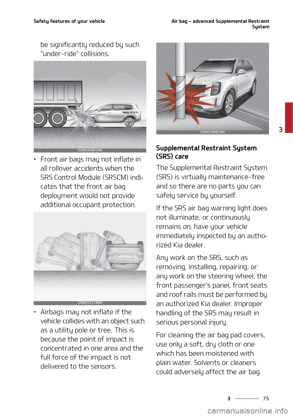 KIA TELLURIDE 2020  Owners Manual ��
�
�
�4�B�G�F�U�Z��G�F�B�U�V�S�F�T��P�G��Z�P�V�S��W�F�I�J�D�M�F�"�J�S��C�B�H����B�E�W�B�O�D�F�E��4�V�Q�Q�M�F�N�F�O�U�B�M��3�F�T�U�S�B�J�O�U
�4�Z�T�U�F�N
�C�F��T�J�H�O�J�G�J�D�B�O�U�M�