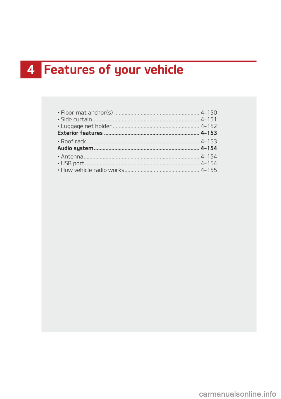 KIA SEDONA 2021  Owners Manual ���F�B�U�V�S�F�T��P�G��Z�P�V�S��W�F�I�J�D�M�F
LÜ���M�P�P�S��N�B�U��B�O�D�I�P�S�	�T�
 �����������������������������������������������������