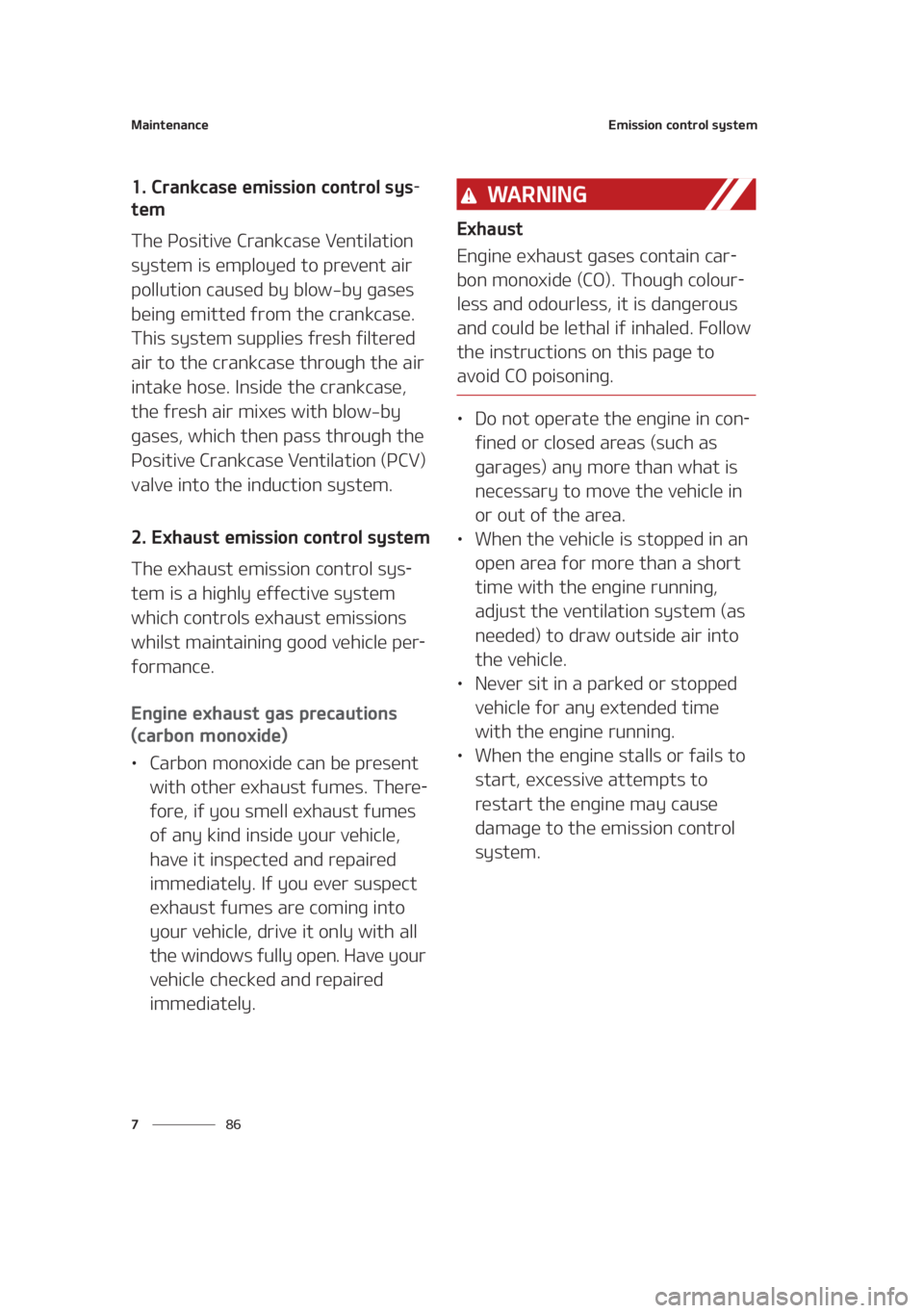 KIA SEDONA 2021  Owners Manual �.�B�J�O�U�F�O�B�O�D�F
�� �
�&�N�J�T�T�J�P�O��D�P�O�U�S�P�M��T�Z�T�U�F�N
����$�S�B�O�L�D�B�T�F��F�N�J�T�T�J�P�O��D�P�O�U�S�P�M��T�Z�T-
�U�F�N
�5�I�F��1�P�T�J�U�J�W�F��$�S�B�O�L�D�B�T�F��