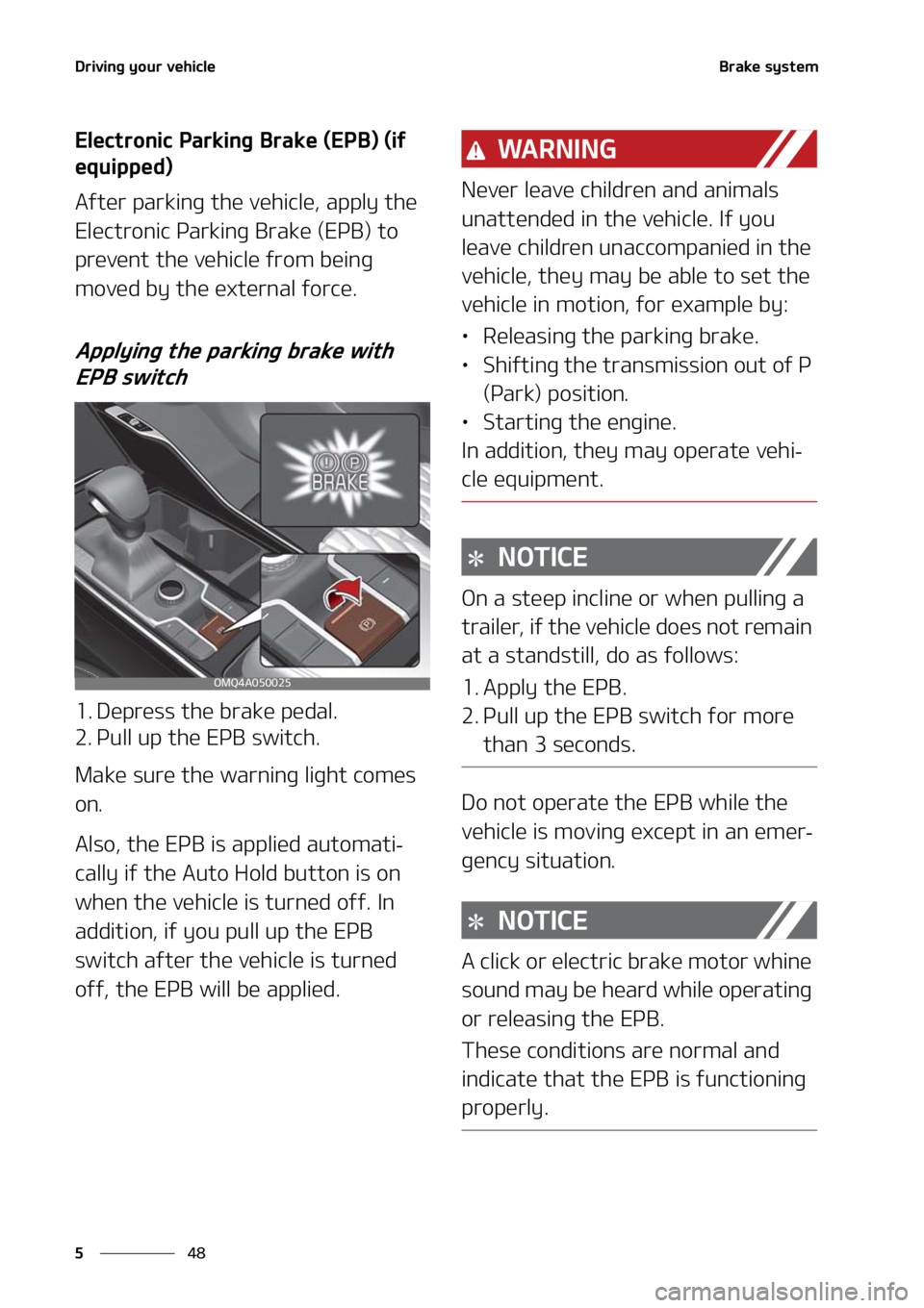 KIA SORENTO 2020  Owners Manual �%�S�J�W�J�O�H��Z�P�V�S��W�F�I�J�D�M�F
��
�
�#�S�B�L�F��T�Z�T�U�F�N
�&�M�F�D�U�S�P�O�J�D��1�B�S�L�J�O�H��#�S�B�L�F��	�&�1�#�
��	�J�G�
�F�R�V�J�Q�Q�F�E�

�"�G�U�F�S��Q�B�S�L�J�O�H��U�I�F�