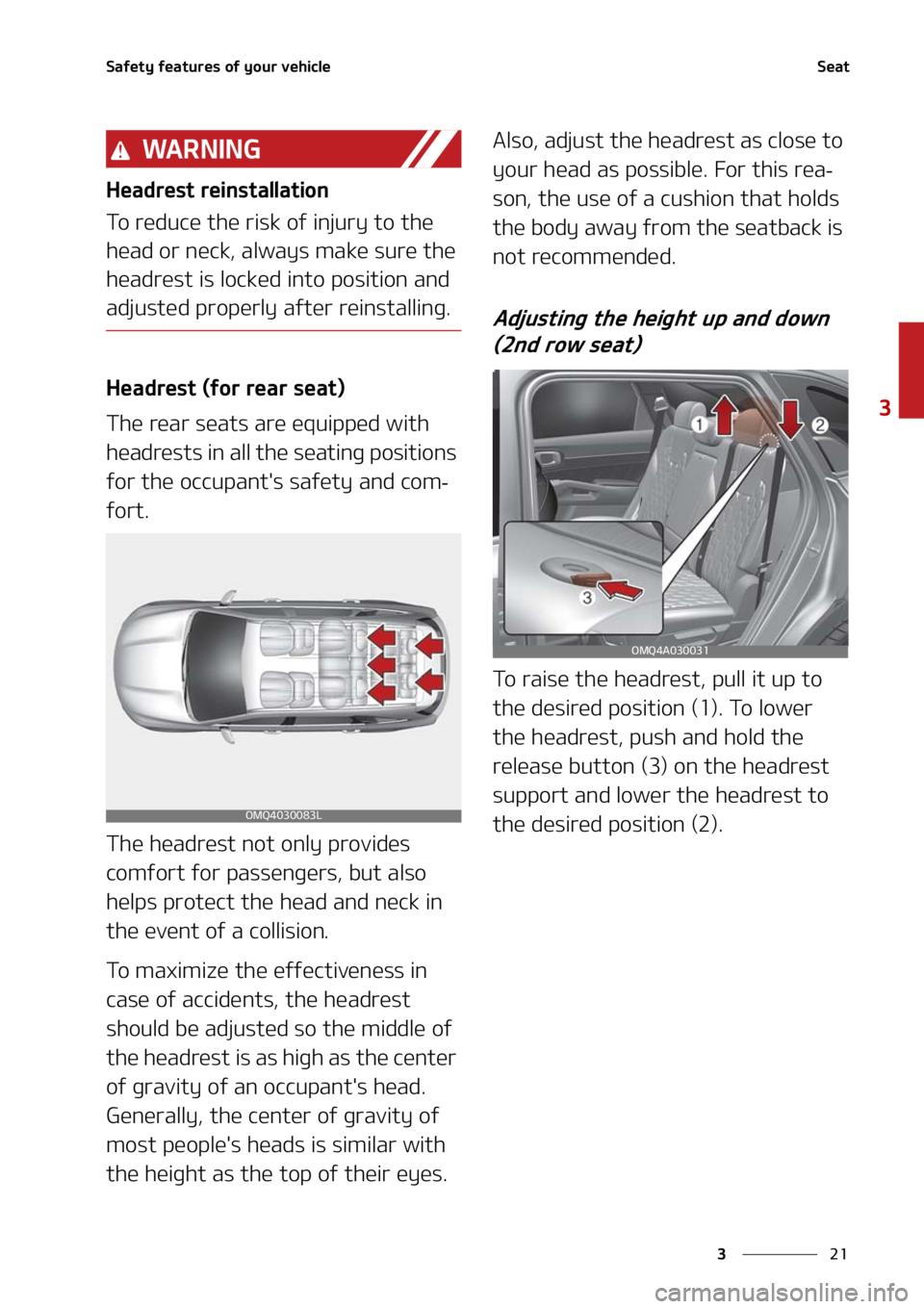 KIA SORENTO 2020 Service Manual ��
�
�
�4�B�G�F�U�Z��G�F�B�U�V�S�F�T��P�G��Z�P�V�S��W�F�I�J�D�M�F�4�F�B�U
�8�" �3 �/ �* �/ �(
�)�F�B�E�S�F�T�U��S�F�J�O�T�U�B�M�M�B�U�J�P�O
�5�P��S�F�E�V�D�F��U�I�F��S�J�T�L��P�G��J�O�K�