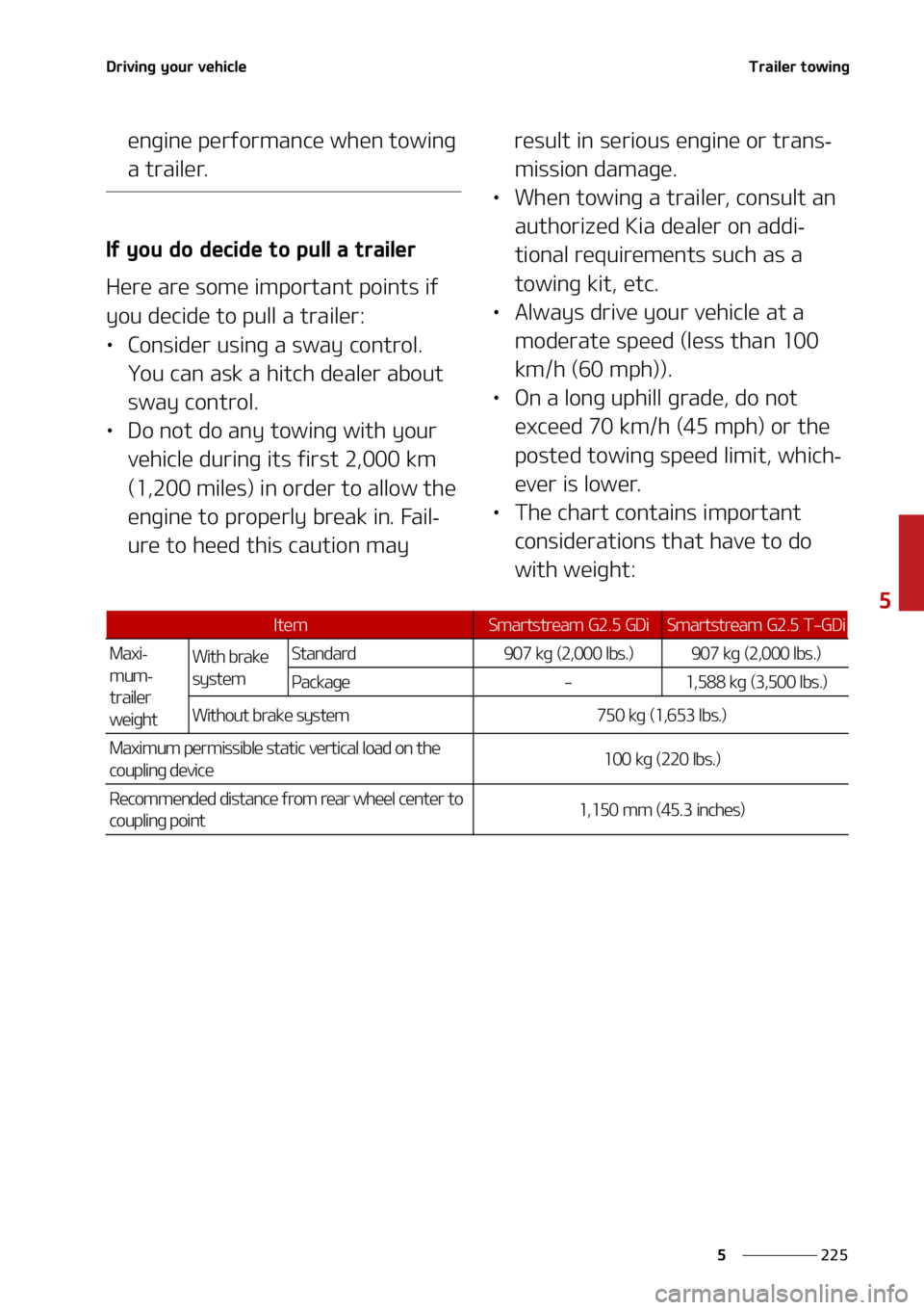 KIA SORENTO 2020  Owners Manual ���
�
�
�%�S�J�W�J�O�H��Z�P�V�S��W�F�I�J�D�M�F�5�S�B�J�M�F�S��U�P�X�J�O�H
�F�O�H�J�O�F��Q�F�S�G�P�S�N�B�O�D�F��X�I�F�O��U�P�X�J�O�H�
�B��U�S�B�J�M�F�S�
�*�G��Z�P�V��E�P��E�F�D�J�E�F�