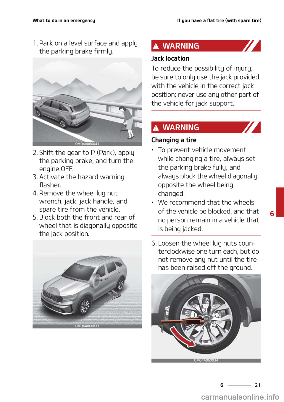 KIA SORENTO 2020  Owners Manual ��
�
�
�8�I�B�U��U�P��E�P��J�O��B�O��F�N�F�S�H�F�O�D�Z�*�G��Z�P�V��I�B�W�F��B��G�M�B�U��U�J�S�F��	�X�J�U�I��T�Q�B�S�F��U�J�S�F�

�� �1�B�S�L��P�O��B��M�F�W�F�M��T�V�S�G�B�D�F��