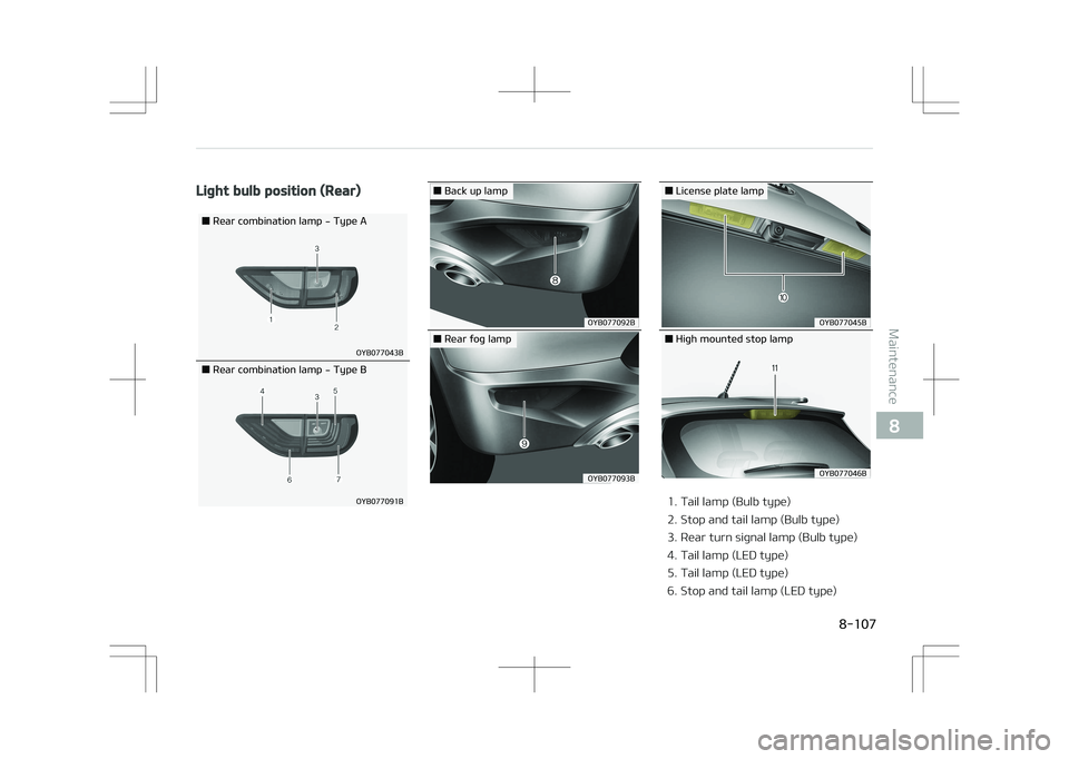 KIA STONIC 2018  Owners Manual Light bulb position (Rear)
�0�:�#�������#
�3�F�B�S��D�P�N�C�J�O�B�U�J�P�O��M�B�N�Q����5�Z�Q�F��"
�0�:�#�������#
�3�F�B�S��D�P�N�C�J�O�B�U�J�P�O��M�B�N�Q����5�Z�Q�F��#
�0�:�#��