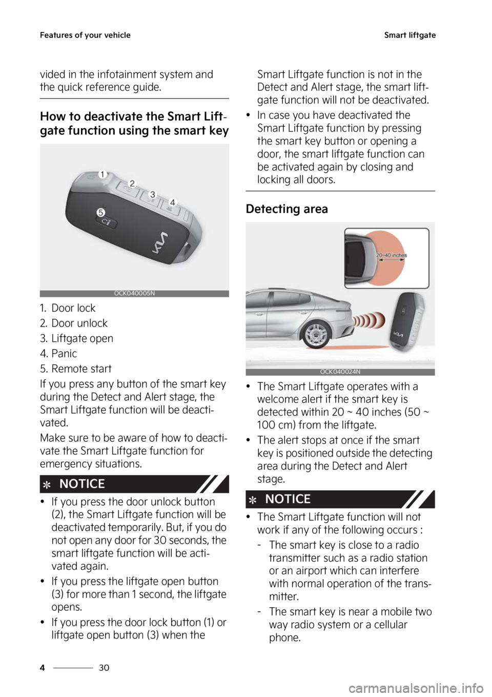 KIA STINGER 2023  Owners Manual ��F�B�U�V�S�F�T��P�G��Z�P�V�S��W�F�I�J�D�M�F
��
�
�4�N�B�S�U��M�J�G�U�H�B�U�F
�W�J�E�F�E��J�O��U�I�F��J�O�G�P�U�B�J�O�N�F�O�U��T�Z�T�U�F�N��B�O�E�
�U�I�F��R�V�J�D�L��S�F�G�F�S�F�O�D�F�