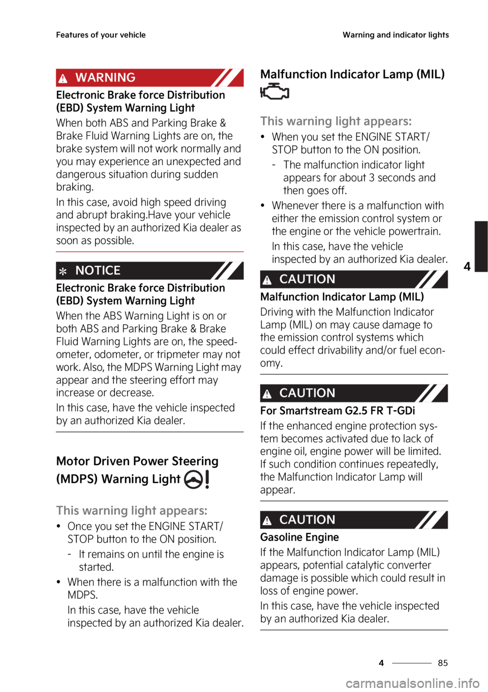 KIA STINGER 2023  Owners Manual ��
�
�
��F�B�U�V�S�F�T��P�G��Z�P�V�S��W�F�I�J�D�M�F�8�B�S�O�J�O�H��B�O�E��J�O�E�J�D�B�U�P�S��M�J�H�I�U�T
�8�"�3�/�*�/�(
�&�M�F�D�U�S�P�O�J�D��#�S�B�L�F��G�P�S�D�F��%�J�T�U�S�J�C�V�U�J�P�