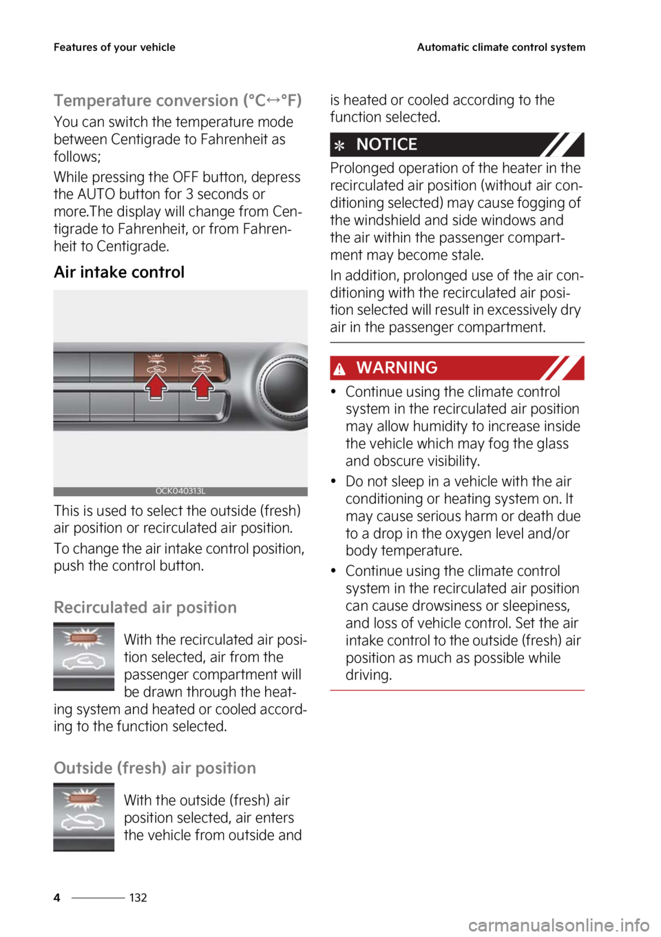 KIA STINGER 2023  Owners Manual ��F�B�U�V�S�F�T��P�G��Z�P�V�S��W�F�I�J�D�M�F
���
�
�"�V�U�P�N�B�U�J�D��D�M�J�N�B�U�F��D�P�O�U�S�P�M��T�Z�T�U�F�N
�5�F�N�Q�F�S�B�U�V�S�F��D�P�O�W�F�S�T�J�P�O��	�