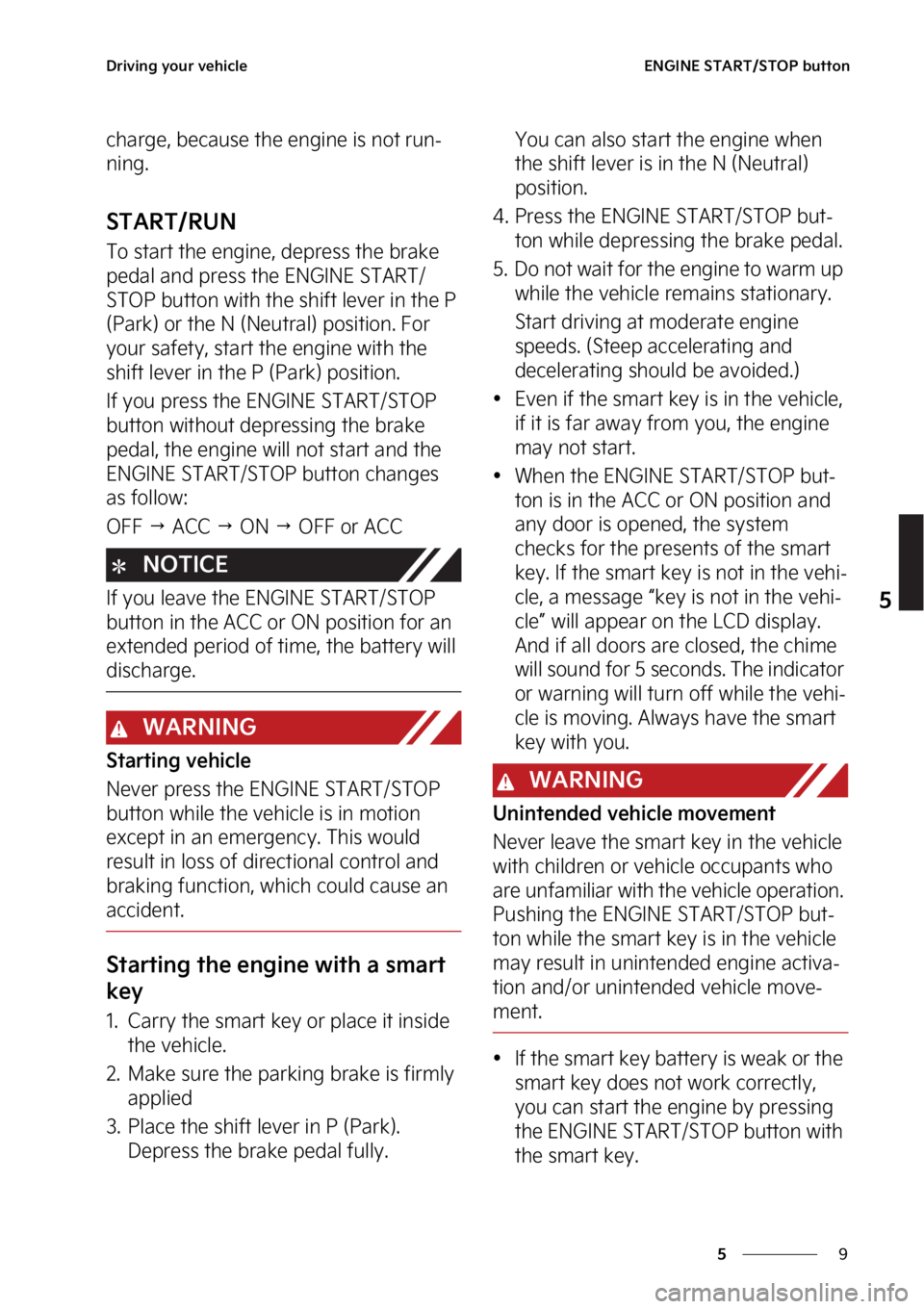KIA STINGER 2023  Owners Manual �
�
�
�%�S�J�W�J�O�H��Z�P�V�S��W�F�I�J�D�M�F�&�/�(�*�/�&��4�5�"�3�5��4�5�0�1��C�V�U�U�P�O
�D�I�B�S�H�F�
��C�F�D�B�V�T�F��U�I�F��F�O�H�J�O�F��J�T��O�P�U��S�V�O-
�O�J�O�H�
�4�5�"�3�5��3�