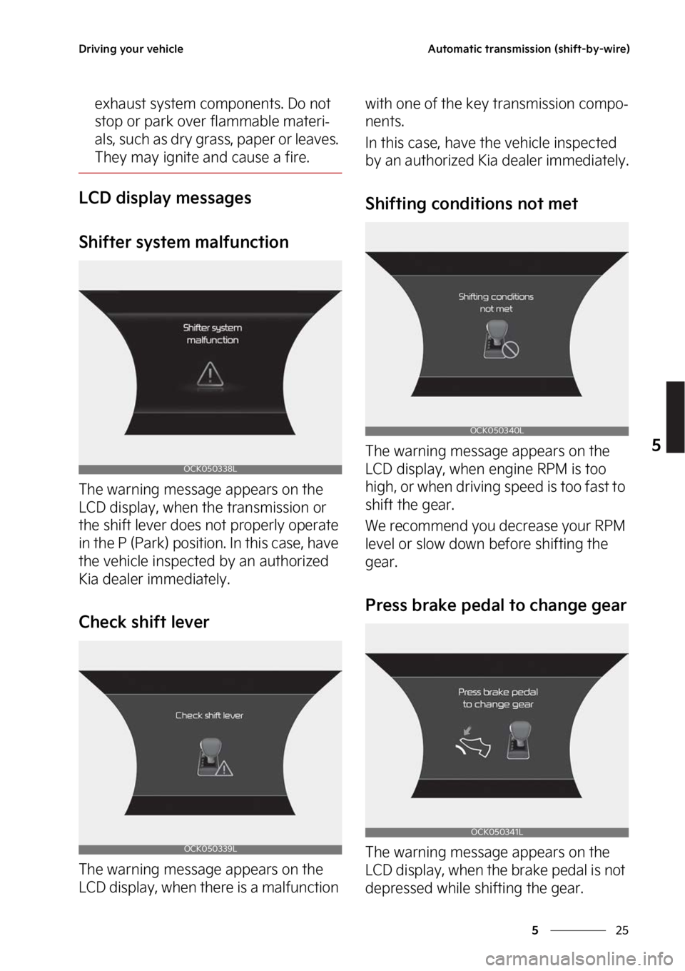 KIA STINGER 2023  Owners Manual ��
�
�
�%�S�J�W�J�O�H��Z�P�V�S��W�F�I�J�D�M�F�"�V�U�P�N�B�U�J�D��U�S�B�O�T�N�J�T�T�J�P�O��	�T�I�J�G�U��C�Z��X�J�S�F�

�F�Y�I�B�V�T�U��T�Z�T�U�F�N��D�P�N�Q�P�O�F�O�U�T���%�P��O�P�U�
�T�