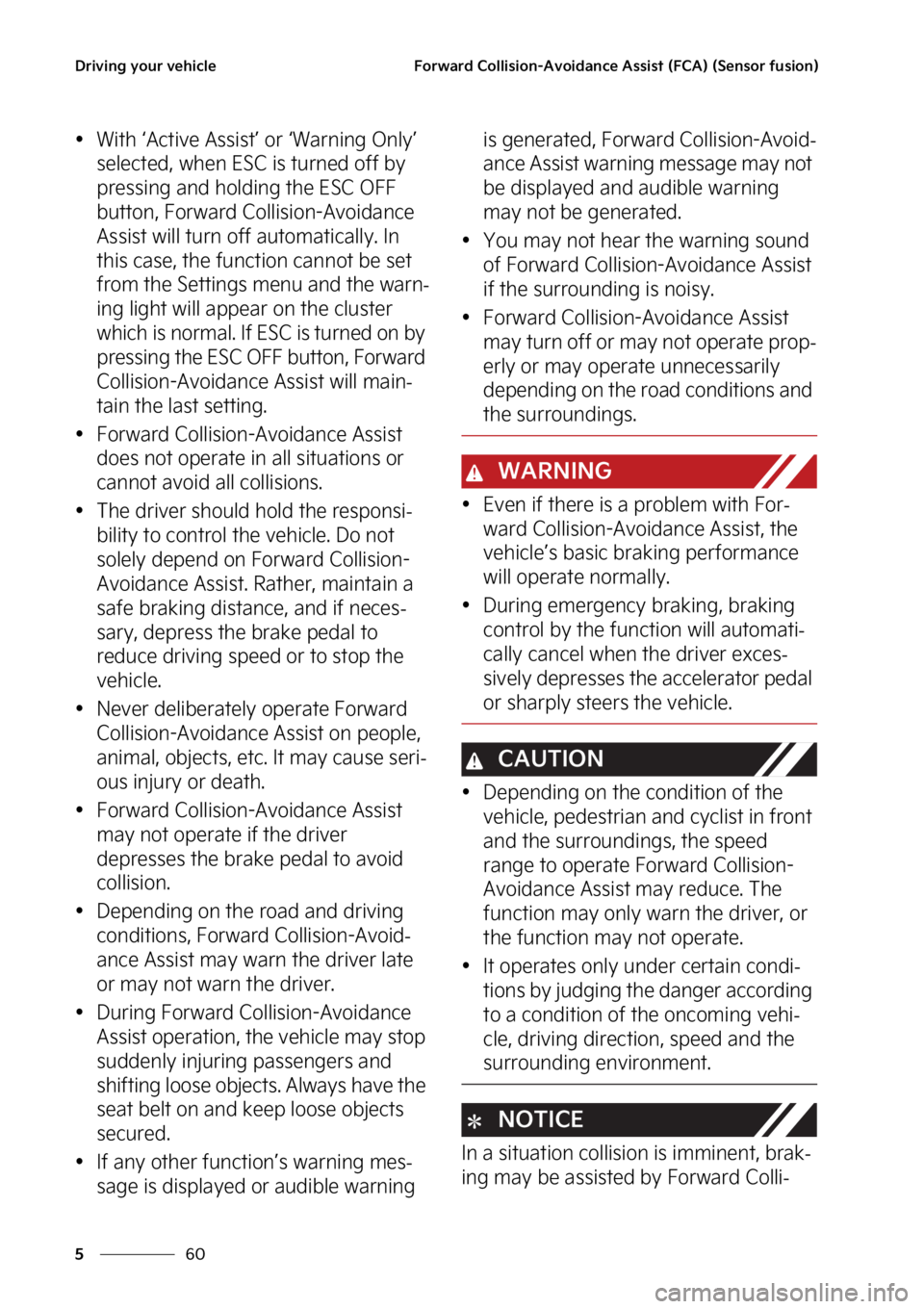 KIA STINGER 2023  Owners Manual �%�S�J�W�J�O�H��Z�P�V�S��W�F�I�J�D�M�F
��
�
��P�S�X�B�S�E��$�P�M�M�J�T�J�P�O��"�W�P�J�E�B�O�D�F��"�T�T�J�T�U��	��$�"�
��	�4�F�O�T�P�S��G�V�T�J�P�O�

