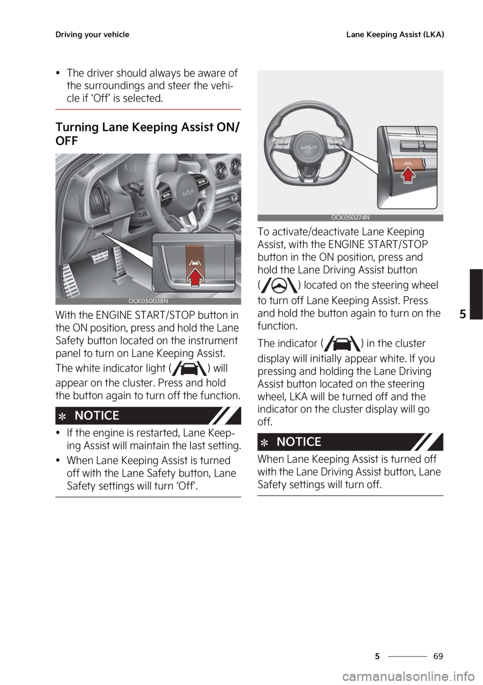 KIA STINGER 2023  Owners Manual ��
�
�
�%�S�J�W�J�O�H��Z�P�V�S��W�F�I�J�D�M�F�-�B�O�F��,�F�F�Q�J�O�H��"�T�T�J�T�U��	�-�,�"�

