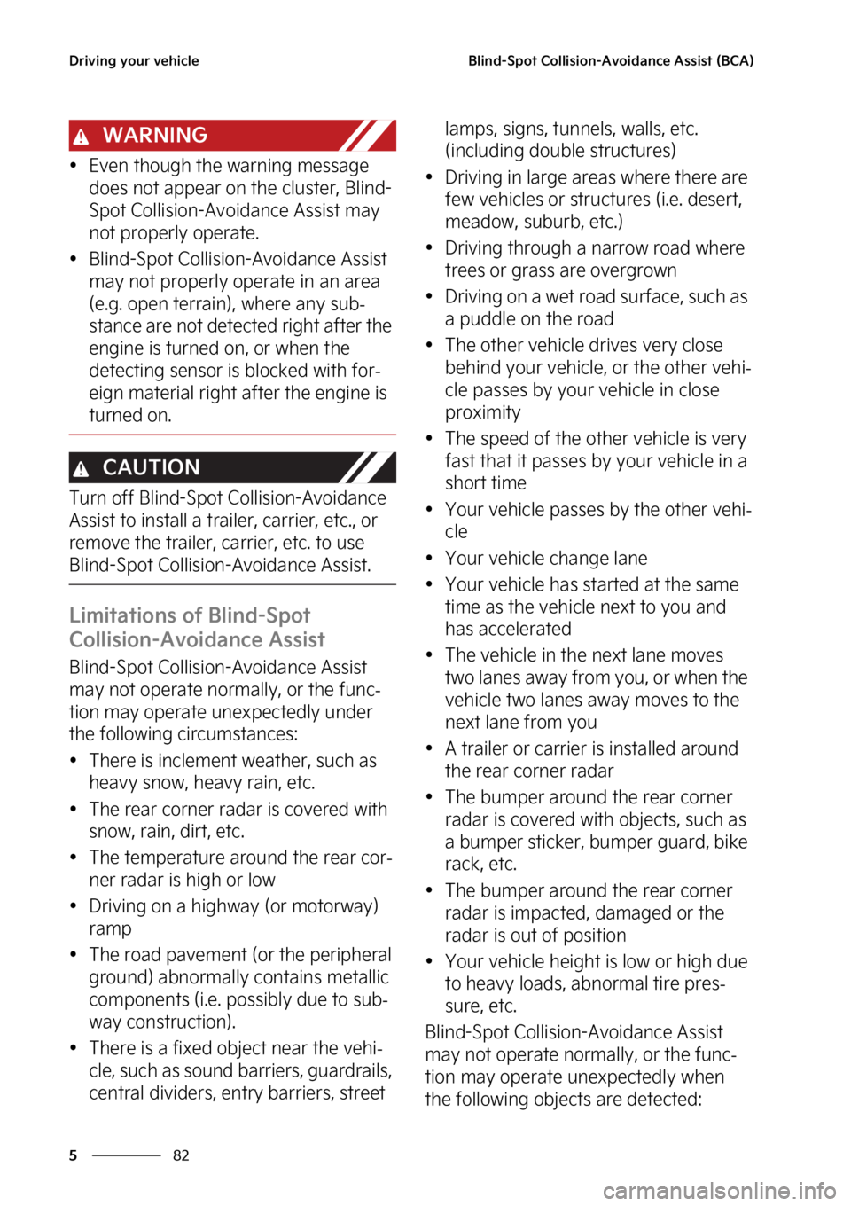 KIA STINGER 2023  Owners Manual �%�S�J�W�J�O�H��Z�P�V�S��W�F�I�J�D�M�F
��
�
�#�M�J�O�E��4�Q�P�U��$�P�M�M�J�T�J�P�O��"�W�P�J�E�B�O�D�F��"�T�T�J�T�U��	�#�$�"�

�8�"�3�/�*�/�(
