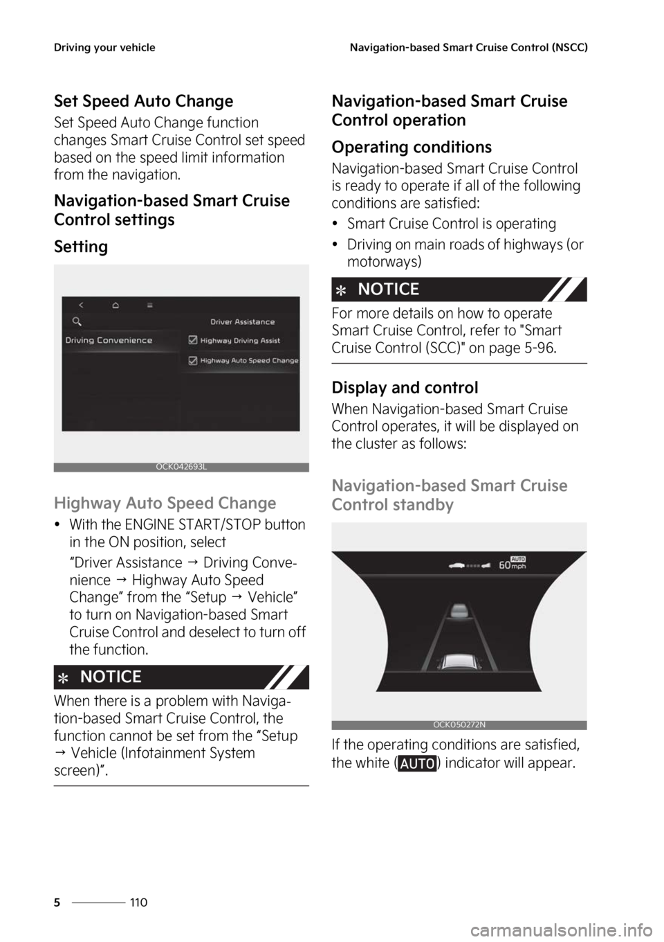 KIA STINGER 2023  Owners Manual �%�S�J�W�J�O�H��Z�P�V�S��W�F�I�J�D�M�F
���
�
�/�B�W�J�H�B�U�J�P�O��C�B�T�F�E��4�N�B�S�U��$�S�V�J�T�F��$�P�O�U�S�P�M��	�/�4�$�$�

�4�F�U��4�Q�F�F�E��"�V�U�P��$�I�B�O�H�F
�4�F�U��4�Q�F�F�