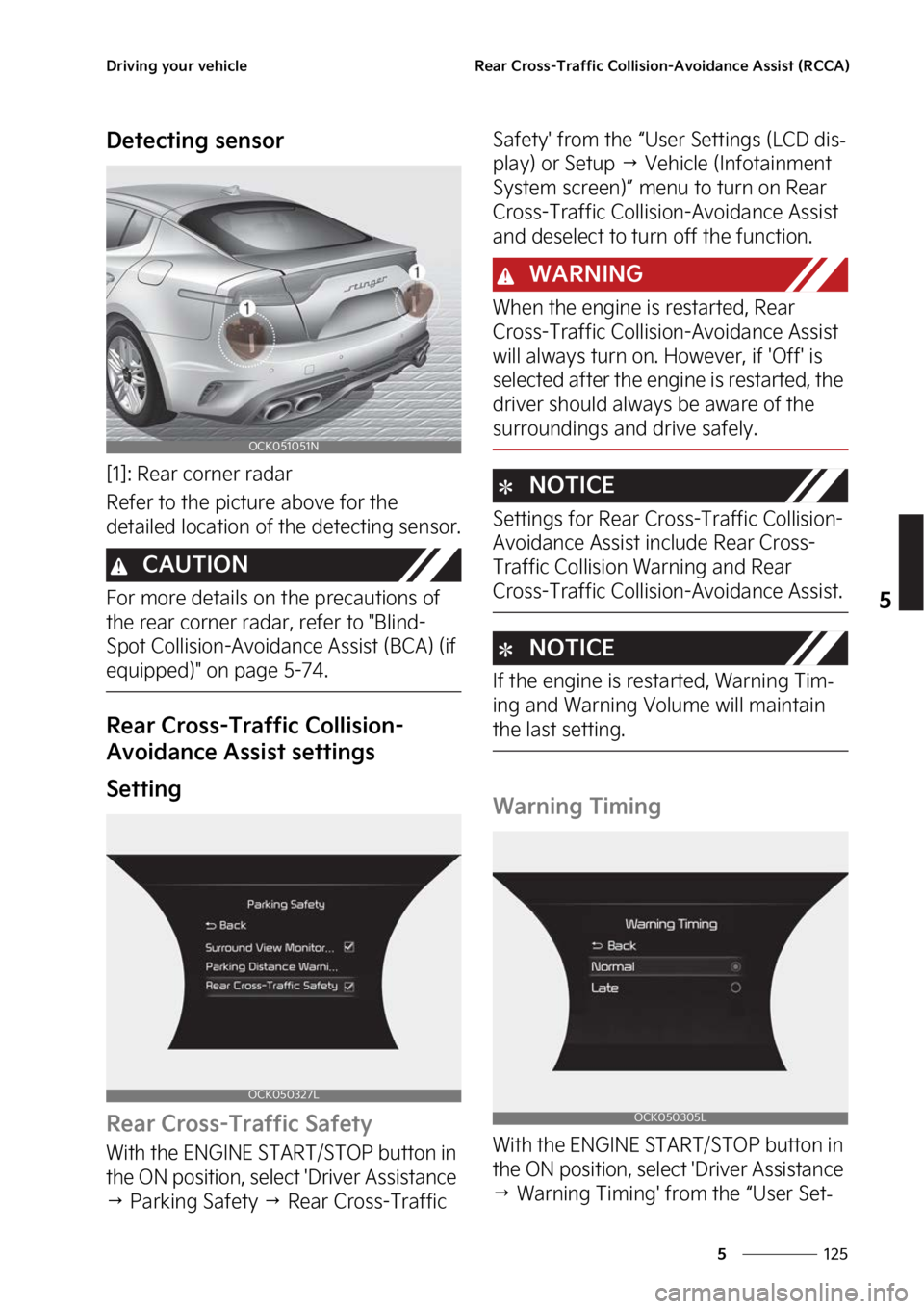 KIA STINGER 2023  Owners Manual ���
�
�
�%�S�J�W�J�O�H��Z�P�V�S��W�F�I�J�D�M�F�3�F�B�S��$�S�P�T�T��5�S�B�G�G�J�D��$�P�M�M�J�T�J�P�O��"�W�P�J�E�B�O�D�F��"�T�T�J�T�U��	�3�$�$�"�

�%�F�U�F�D�U�J�O�H��T�F�O�T�P�S
�<��>��