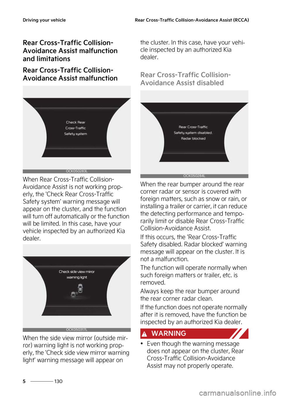 KIA STINGER 2023  Owners Manual �%�S�J�W�J�O�H��Z�P�V�S��W�F�I�J�D�M�F
���
�
�3�F�B�S��$�S�P�T�T��5�S�B�G�G�J�D��$�P�M�M�J�T�J�P�O��"�W�P�J�E�B�O�D�F��"�T�T�J�T�U��	�3�$�$�"�

�3�F�B�S��$�S�P�T�T��5�S�B�G�G�J�D��$�P�M