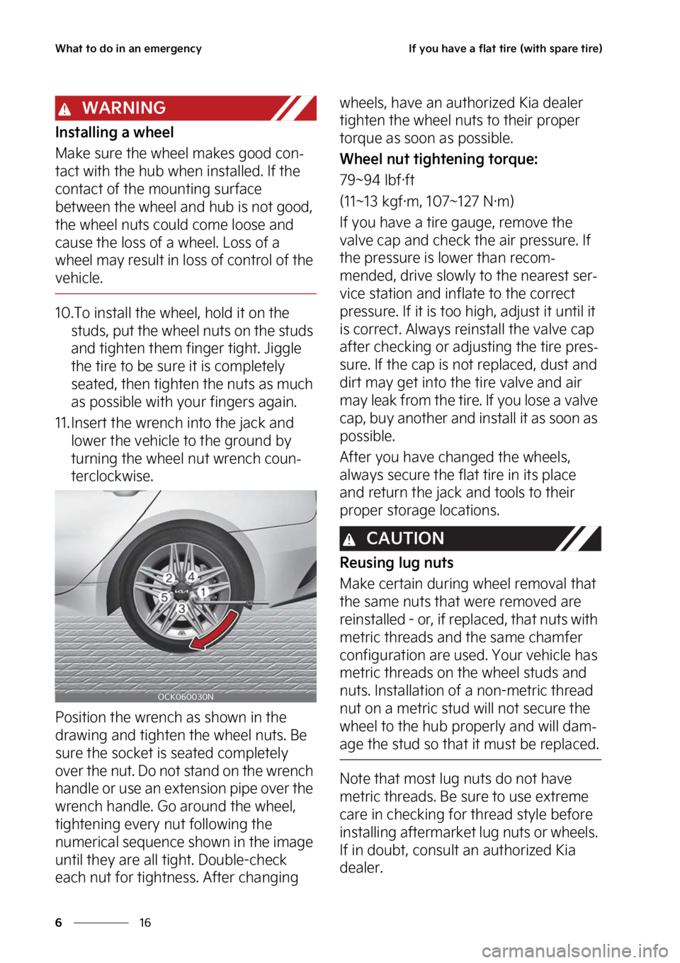 KIA STINGER 2023  Owners Manual �8�I�B�U��U�P��E�P��J�O��B�O��F�N�F�S�H�F�O�D�Z
��
�
�*�G��Z�P�V��I�B�W�F��B��G�M�B�U��U�J�S�F��	�X�J�U�I��T�Q�B�S�F��U�J�S�F�

�8�"�3�/�*�/�(
�*�O�T�U�B�M�M�J�O�H��B��X�I�F�F�M
�.�B
