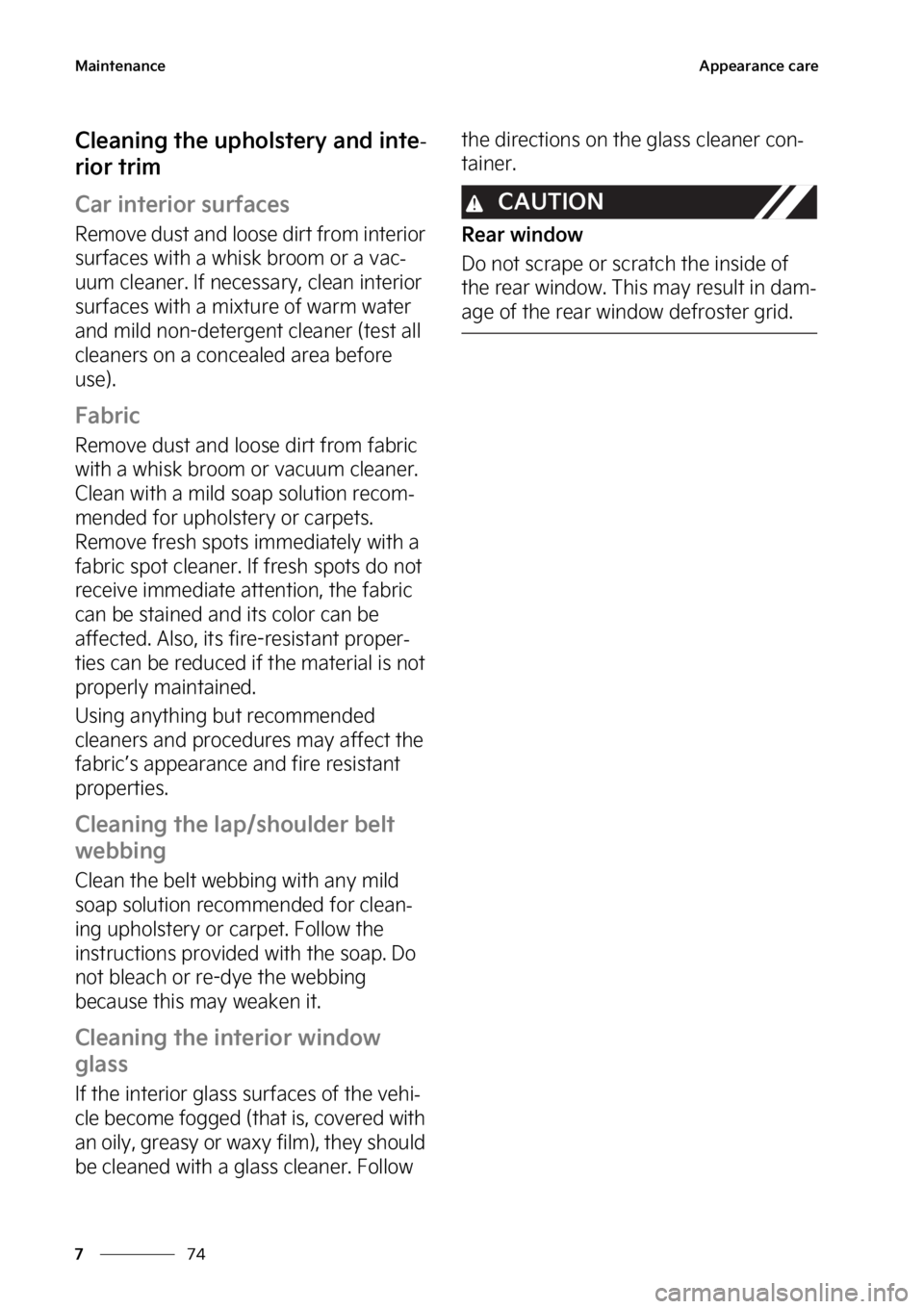 KIA STINGER 2023  Owners Manual �.�B�J�O�U�F�O�B�O�D�F
��
�
�"�Q�Q�F�B�S�B�O�D�F��D�B�S�F
�$�M�F�B�O�J�O�H��U�I�F��V�Q�I�P�M�T�U�F�S�Z��B�O�E��J�O�U�F-
�S�J�P�S��U�S�J�N
�$�B�S��J�O�U�F�S�J�P�S��T�V�S�G�B�D�F�T
�3�F�N�P�W