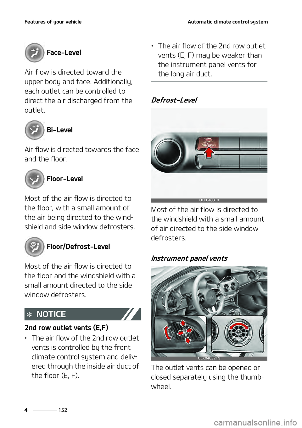 KIA STINGER 2022  Owners Manual ��F�B�U �V�S�F�T� �P�G��Z �P�V �S��W �F�I�J�D�M�F
���
�
�" �V�U�P�N �B�U�J�D� �D�M�J�N�B�U�F��D�P�O�U�S�P�M� �T�Z �T�U�F �N
���B�D�F ��-�F �W�F�M �
�"�J�S��G�M�P�X��J�T��E�J�S�F�D�U�
