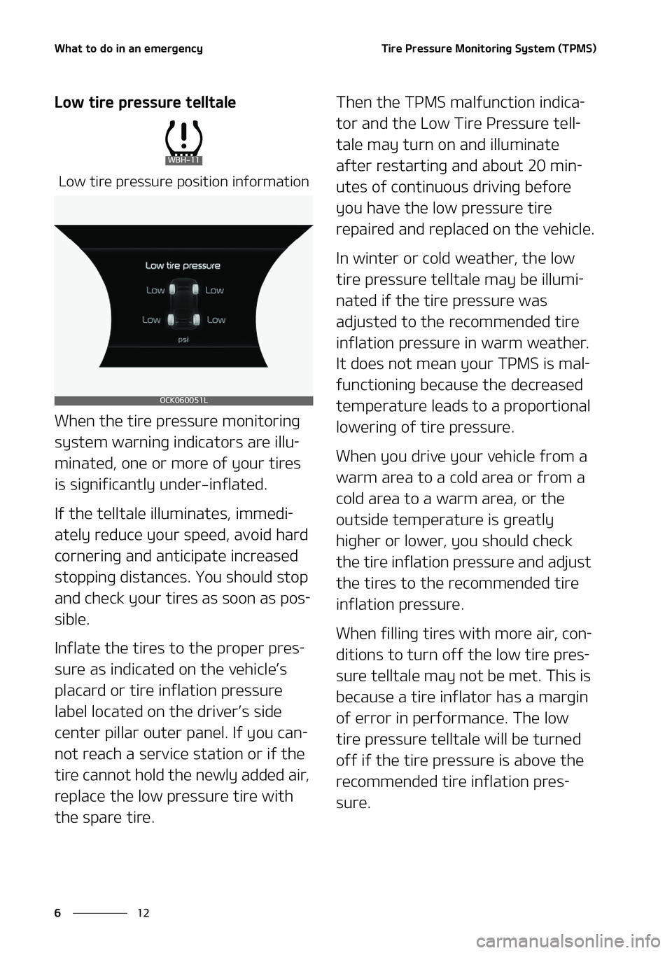 KIA STINGER 2022  Owners Manual �8�I�B�U ��U�P ��E�P� �J�O��B�O� �F�N �F�S�H�F�O�D �Z
��
�
�5 �J�S�F� �1�S�F�T�T�V �S�F��.�P�O�J�U�P�S�J�O�H� �4�Z �T�U�F�N ��	�5 �1�. �4�

�-�P�X ��U�J�S�F ��Q�S�F�T�T �V�S�F ��U�F�M�M
